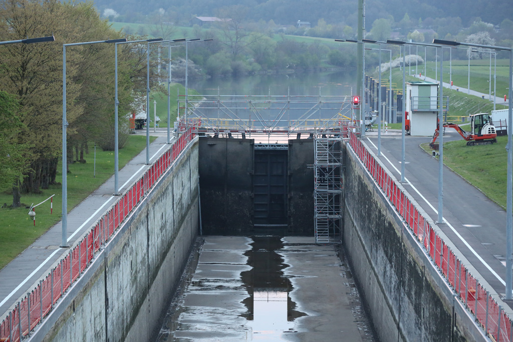 Schleuse Knetzgau 14.04.2016